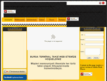 Tablet Screenshot of bursaterminaltaksi.com